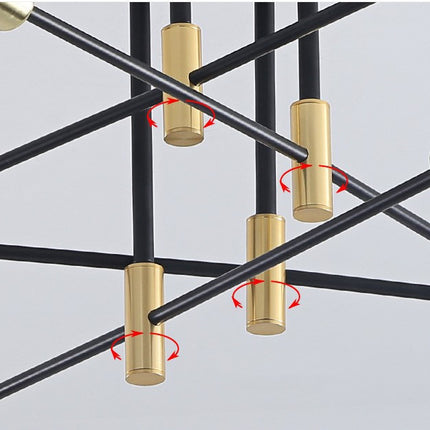 Modern Iron Chandelier