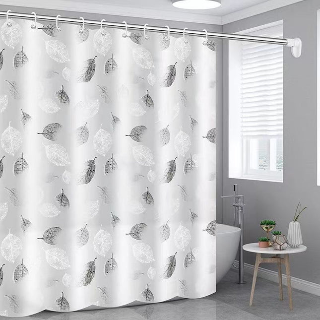 Cortina de ducha de PEVA impermeable y resistente al moho para baño