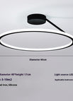 Black 40cm / Electrodeless Dimming
