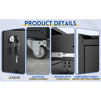 2-Door Garage Tool Cabinet