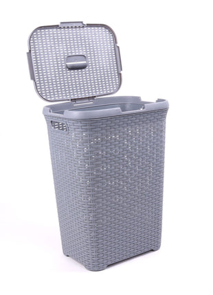 Woven Plastic Laundry Storage Basket