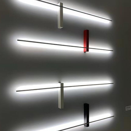 Lámpara de pared nórdica minimalista moderna minimalista para sala de estar, sofá, fondo