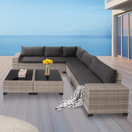 7-Piece Outdoor Patio Furniture Sets