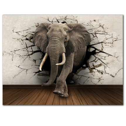 Elephant Canvas Wall Art