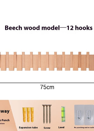 Wall-Mounted Coat Hooks