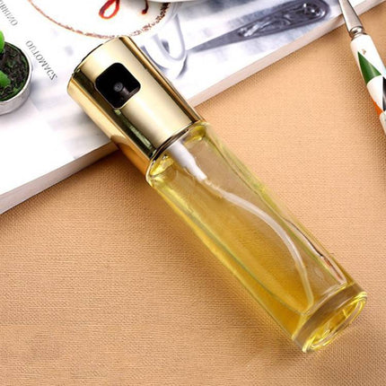 BBQ Healthy Kitchen Cooking Oil Vinegar Spray Bottle Push