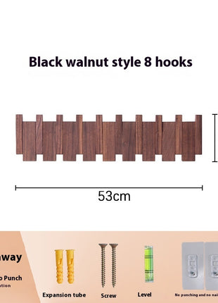 Wall-Mounted Coat Hooks