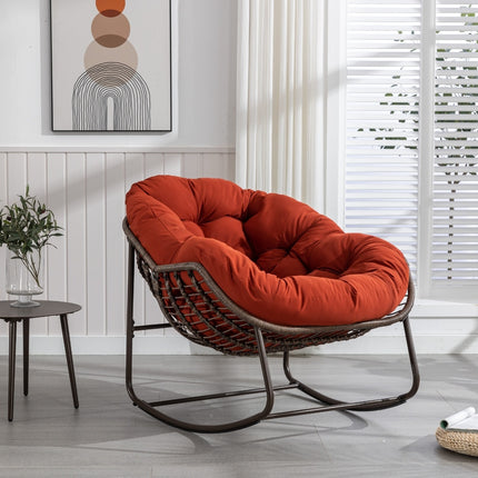 Outdoor Rattan Rocking Chair
