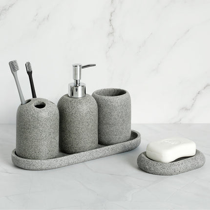 Hotel Bathroom Accessory Set