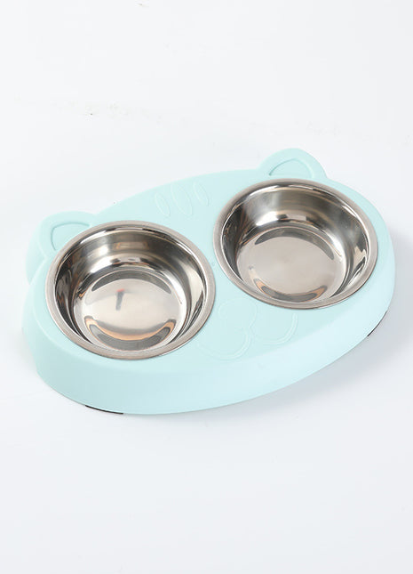 Macaron Double Pet Bowl