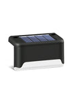 Black Warm Light 1PCs / Solar Garden Lamp