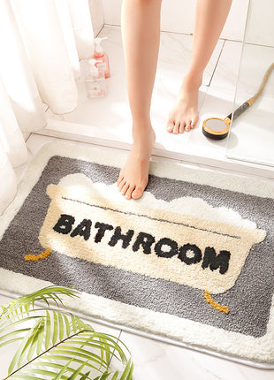 Alfombrillas absorbentes para baño, antideslizantes 
