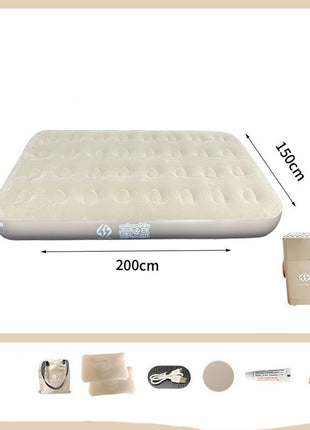 Cama flotante plegable con flocado engrosado