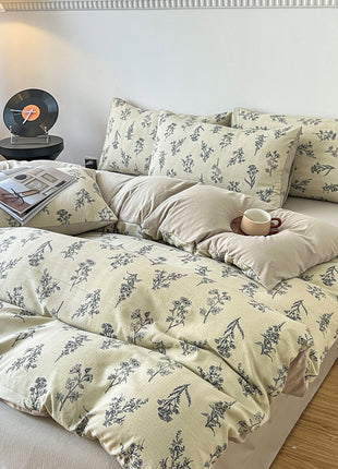 Jacquard 4-Piece Bedding Se