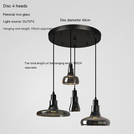 Glass LED Chandelier