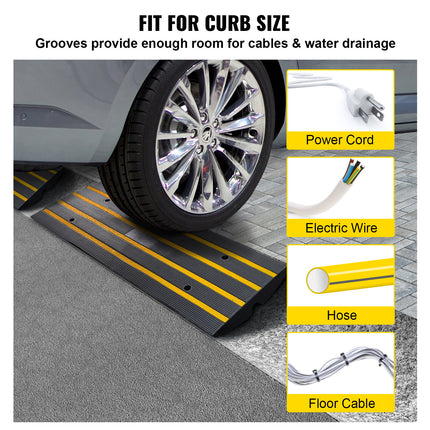 VEVOR Rubber Curb Ramp