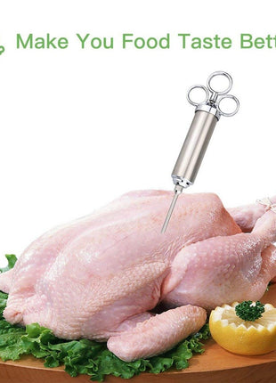 BBQ Meat Injector Seasoning Needle