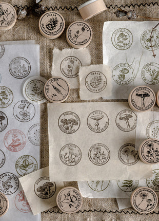 Plant Fruit Stamp Decoration