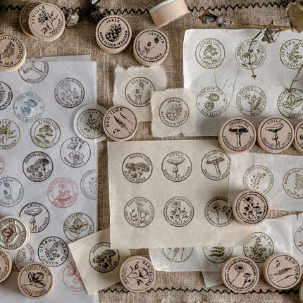 Plant Fruit Stamp Decoration