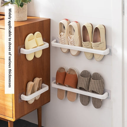 Slipper Rack Bathroom Punch-free Wall-mounted Household