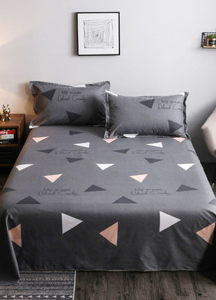 Washed Cotton Student Hostel Bed Sheets
