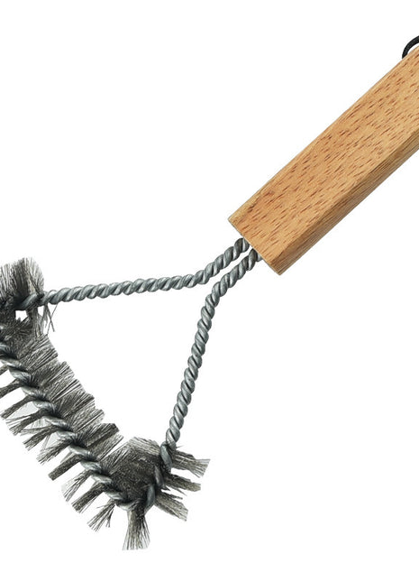 Oak Handle BBQ Wire Cleaning Brush