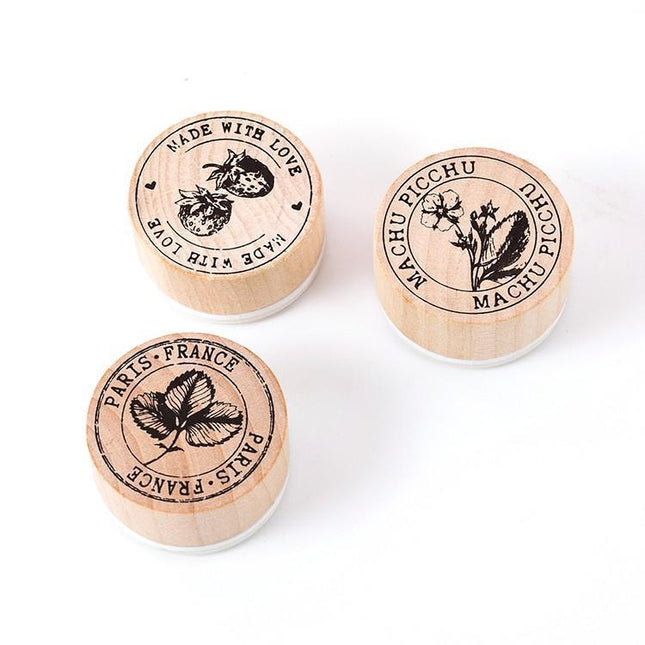 Plant Fruit Stamp Decoration