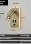 3W Warm Light / 3131 Single USB Bronze