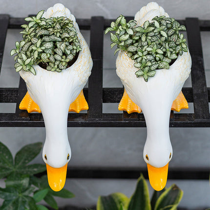 Cute Duck Flower Pot