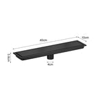 10x40cm Black