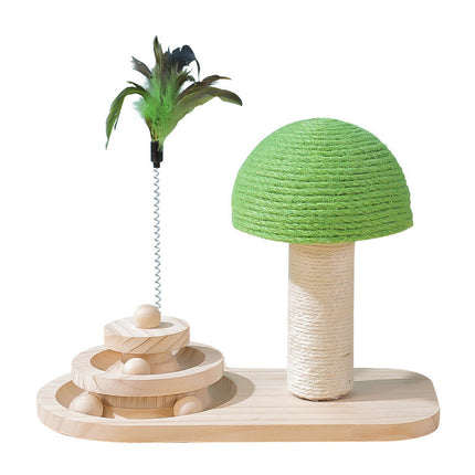 Juguetes para gatos en forma de árbol para mascotas Poste rascador para gatos