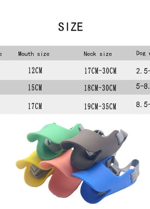 Silicone Duckbill Dog Muzzle
