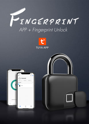 Smart Bluetooth Fingerprint Padlock