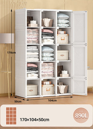 Durable Freestanding Wardrobe