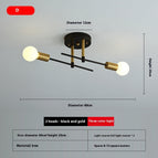 Light Source Not Included / Style D Black Copper
