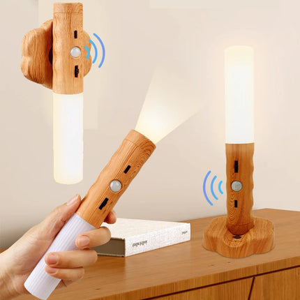 Lámpara con sensor infrarrojo inteligente para el hogar