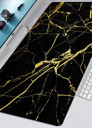 Extended Marble Desk Mat