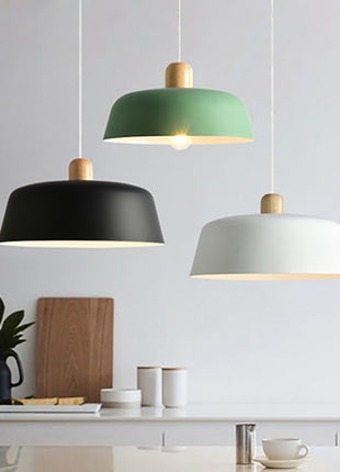 Nordic Wood Pendant Light