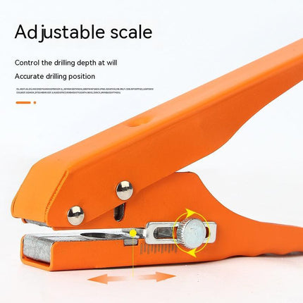 Edge Banding Punch Plier Carpentry Screw Hole Cover PVC