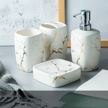 Lavar el baño, regalo, taza de enjuague bucal