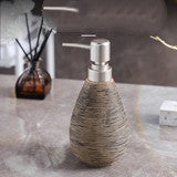 Artículos de baño de cerámica cepillada retro hechos a mano