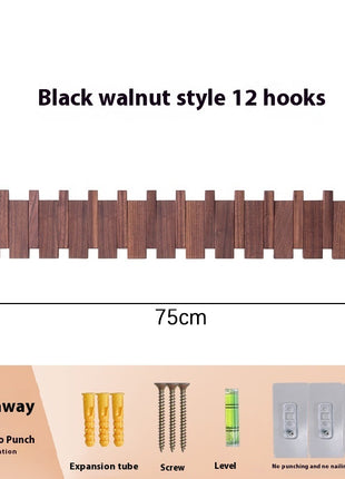 Wall-Mounted Coat Hooks