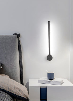 Lámpara de pared de tira, lámpara de noche de línea LED nórdica