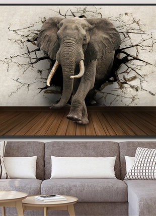 Elephant Canvas Wall Art
