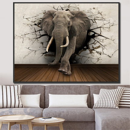 Elephant Canvas Wall Art