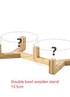 Wooden stand / Double frame / 15.5CM