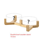 Wooden stand / Double frame / 15.5CM
