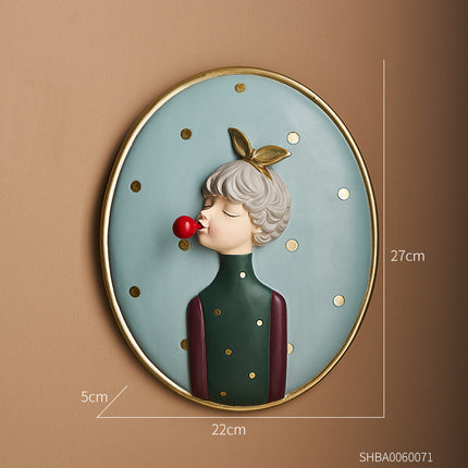 Bubble Girl Living Room Children's Room Decoration