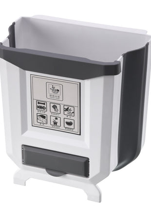 Foldable Wall-Mounted Trash Can