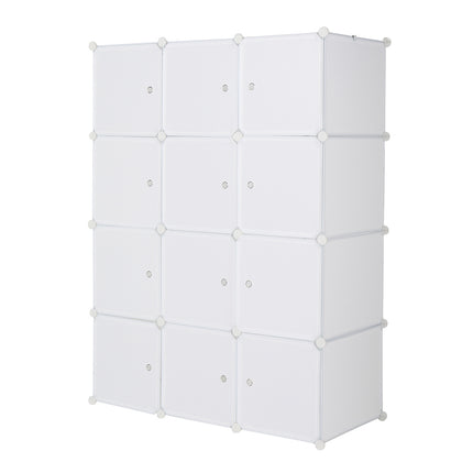 4-layer 12-compartment Rubik's Cube Wardrobe
